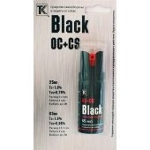 Перцовый баллончик Black os + cs